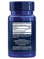 Life Extension odorless aged black garlic extract 500 Milligrams capsule details