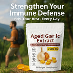 Two year matured odorless garlic capsules by Elare for stomach friendly antioxidant protection