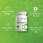 Deal Supplement 6000 milligrams equivalent odorless garlic softgels for immune system defense.