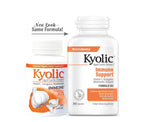 Kyolic aged garlic capsules ingredient label with astragalus and olive leaf extract