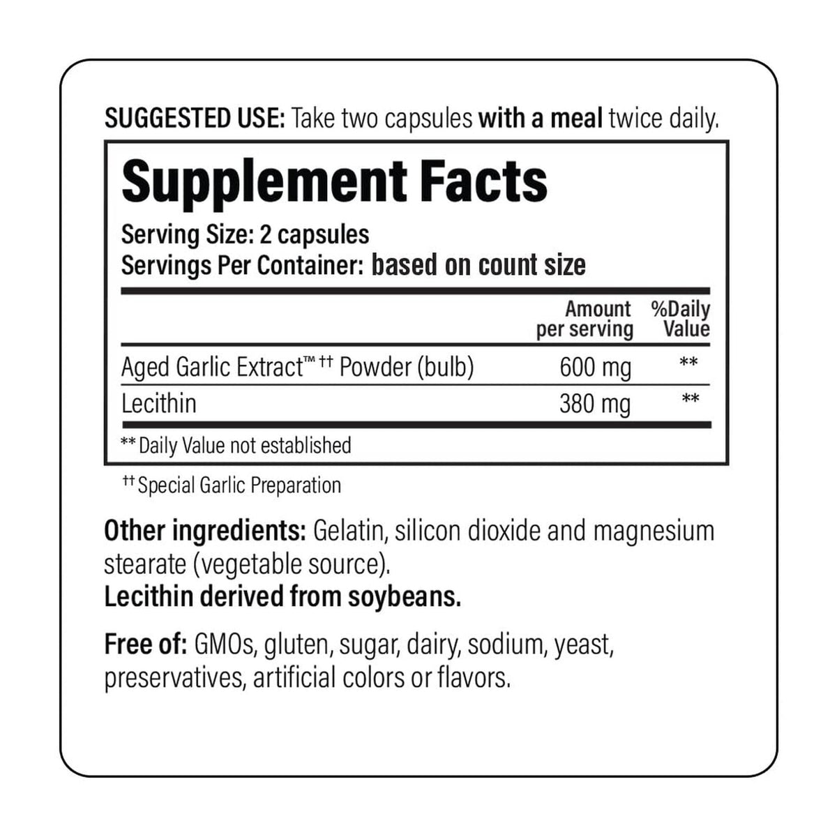 Top perspective of Kyolic cholesterol health supplement bottle emphasizing the quality seal and packaging