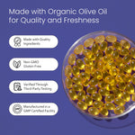 High potency odorless garlic pills for cardiovascular health support close up view