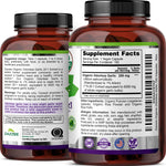 USA manufactured Zazzee Naturals garlic herbal formulation showcasing 3 month supply specifications.