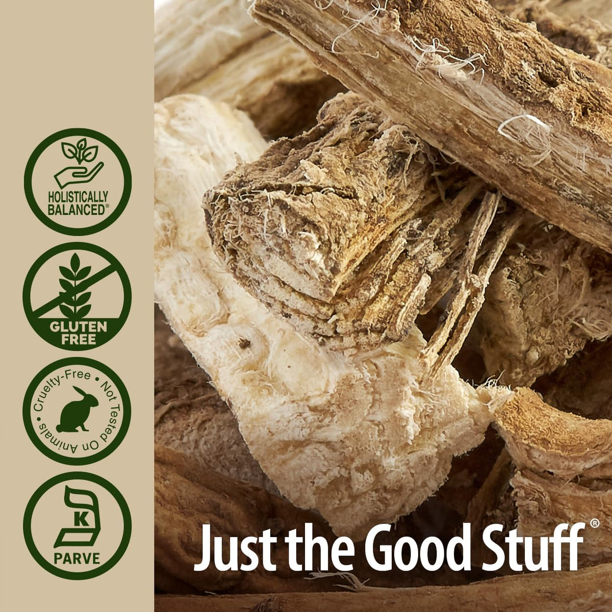 Close up of dropper dispensing liquid marshmallow root extract