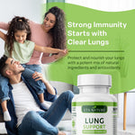 Etanature respiratory support supplement nutrition facts label