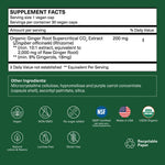 TRAVELSANA stomach ease dietary supplement vacuum sealed blister pack detailing.