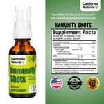 California Natural liquid herbal dietary supplement spray nozzle close up view
