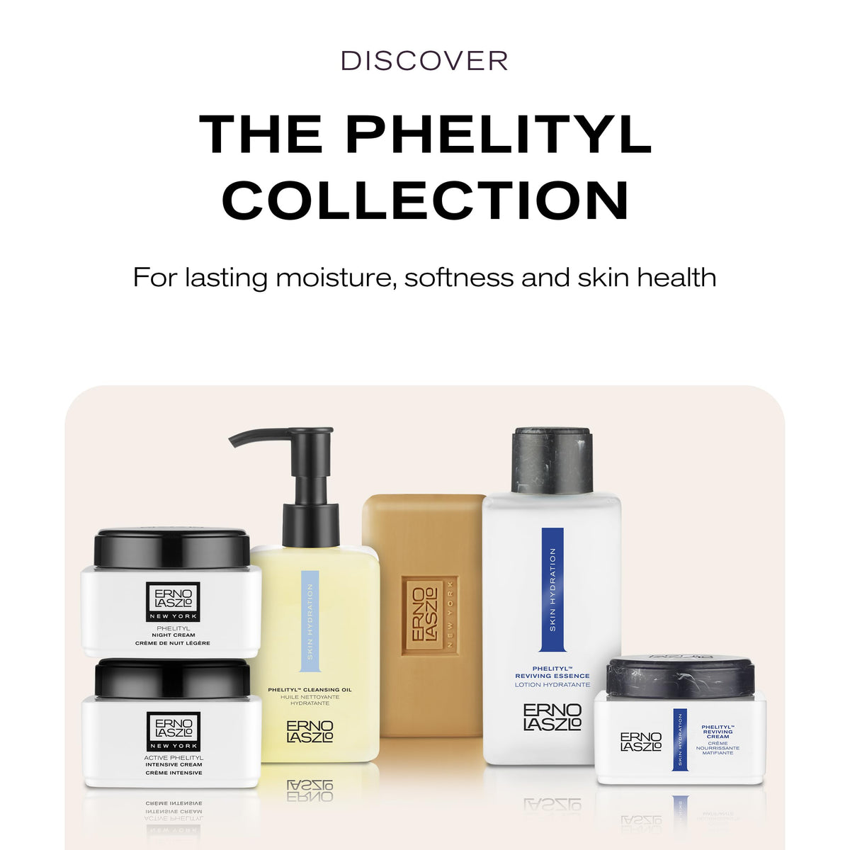 Erno Laszlo luxury skincare hydrating cleanser bar for sensitive skin