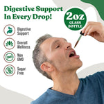 Rejuvica Health DigestaPro packaging showing gentian root and ginger extract details.