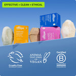 Ethique face wash bar for all skin types on display