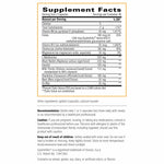 ITI Lipotropic Complex supplement facts label outlining milk thistle and choline ingredients