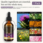 Oasis Force liver detox supplement bottle displaying the standardized silymarin and dandelion complex ingredients.