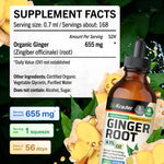 BIO KRAUTER ginger extract bottle displayed next to fresh ginger roots emphasizing natural plant origins