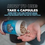 Advanced athletic cycle support supplement for organ health representation.