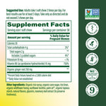 MegaFood prenatal morning sickness ginger chews showing honey lemon flavor details