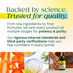 MegaFood imported USA prenatal morning sickness supplement packaging back view