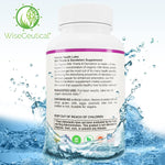 Wiseceutical premium herbal dietary supplement showing USDA organic certification seal on container