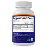 Vitamatic brand dietary supplement bottle for daily natural stomach comfort