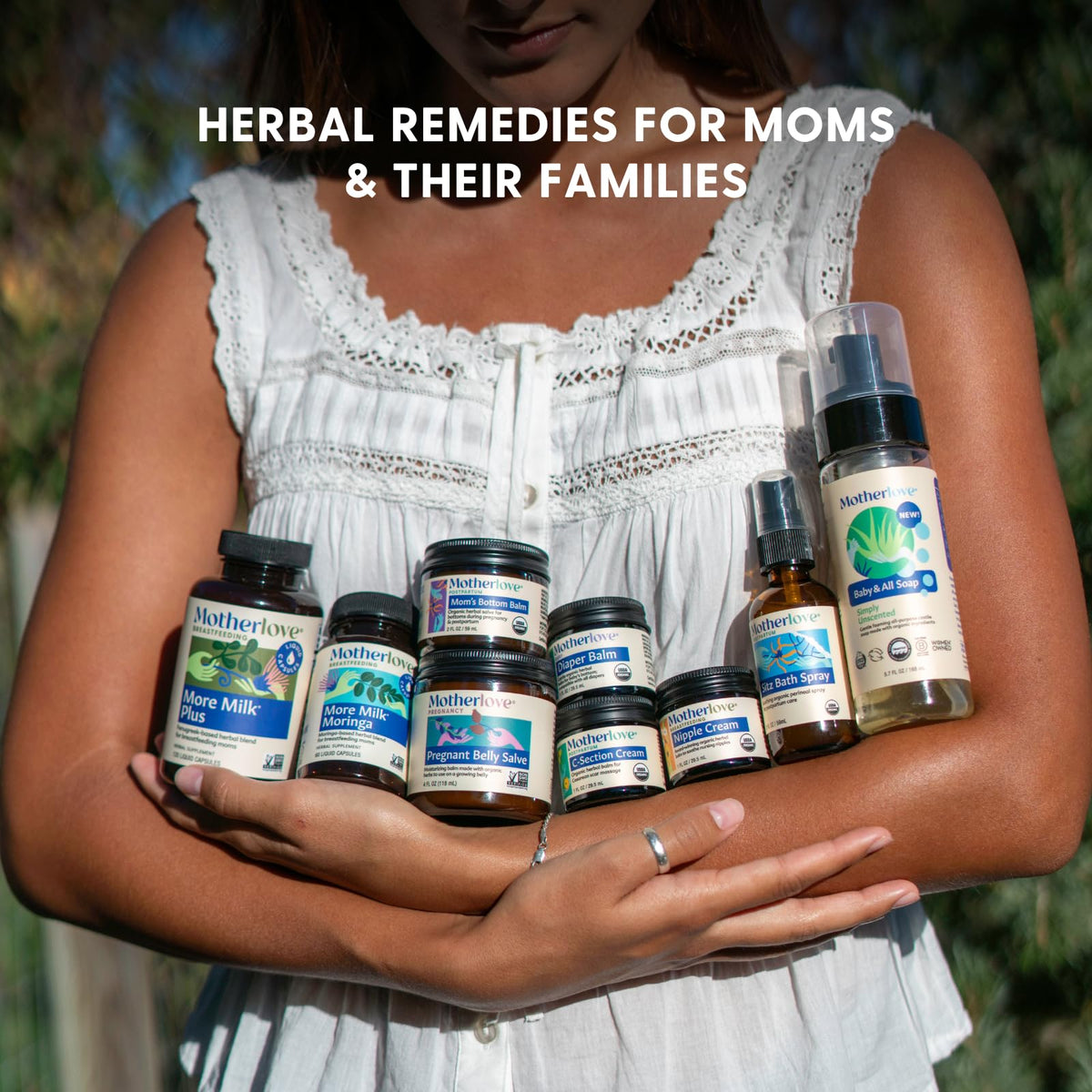Authentic USA imported Motherlove lactation supplement branding