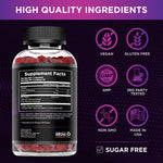 Authentic USA imported Effective Nutra antioxidant health gummies packaging display