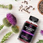 Gelatin free and gluten free milk thistle extract gummies by Effective Nutra side panel