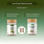Authentic USA imported Snap Supplements heart and metabolic wellness duo pack.
