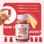 Lukaree vegan raspberry flavor liver repair chewables close up