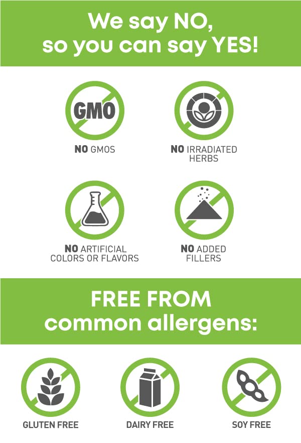 Oregon's Wild Harvest ginger 1000 milligrams capsules packaging showing directions for use and safety warnings