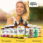Sugar free liquid ginger root dietary supplement nutritional facts panel