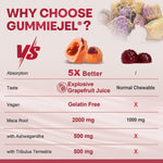 Two pack bundle of Neviss Maca Root and Ginseng gummies