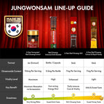 Korean red ginseng 365 stick pouch being opened
