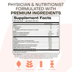 Healthycell brain supplement ingredients label detail