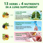 C Calthorvitana Liposomal Lung Cleanse ingredient list and supplement facts