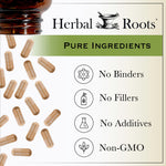 Herbal Roots USA imported ginseng supplement packaging