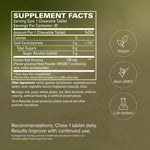Terry Naturally red ginseng energy supplement facts panel