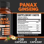 Authentic USA imported Zolotus ginseng capsules