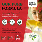 Wild and Organic natural ginseng extract liquid drops product group
