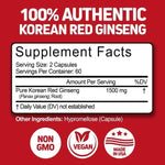 Authentic USA imported Herbtonics ginseng supplement bottle