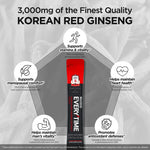 Side profile of Jung Kwan Jang ginseng supplement packaging