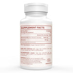 Side view of KoNefancy Berberine HCL and Silymarin complex for cardiovascular and liver health