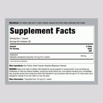 Lindberg Goldenseal Root 60 quick release capsules showing authentic imported label information