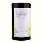 Seelect Goldenseal premium herbal infusion ingredients and nutritional supplement facts label close view