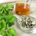 Close up view of Bodi pure natural cut goldenseal leaves showcasing premium air dried herbal texture.