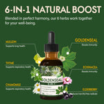 Side view of Fiolivad natural immune support supplement two fluid ounces packaging