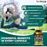 Tenmido Goldenseal Root immune support dietary supplement packaging