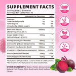 Xiaan beetroot and grape seed extract supplement bottle