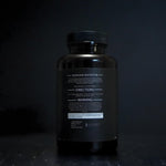 Back label with supplement facts and usage directions