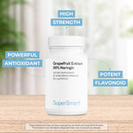 Supersmart 60 vegetarian capsules bottle side profile