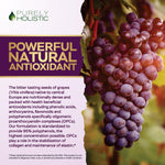 Purely Holistic Grape Seed Extract bottle showing 400mg potency