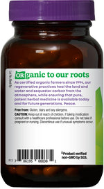 Certified organic non-GMO berberine herbal supplement packaging